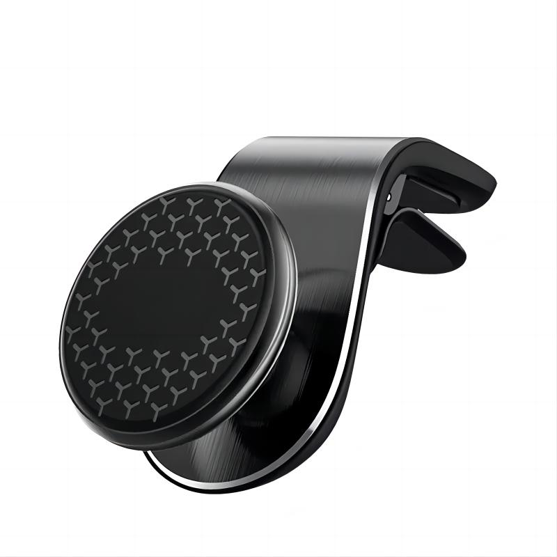 Popular Hot Sell Black Magnet Air Vent Car Phone Holder Mini Aluminium Magnetic Car Phone Mount