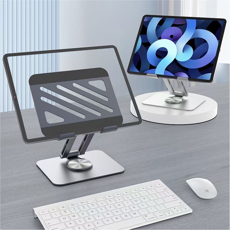 Aluminum Alloy Adjustable Tablet PC Stand Folding Portable for Tablet Computer Bracket Lifting Lazy Holder Non-slip