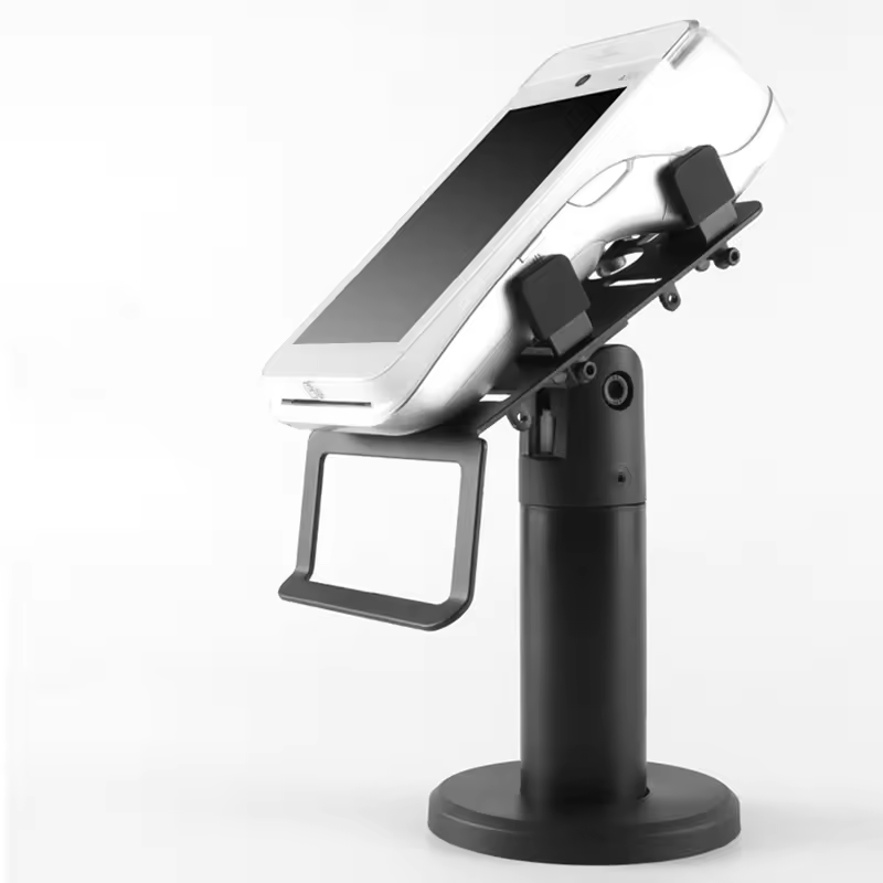 Adjustable angle and height swivel POS terminal stand holder credit card machine holder POS system bracket for verifone payments