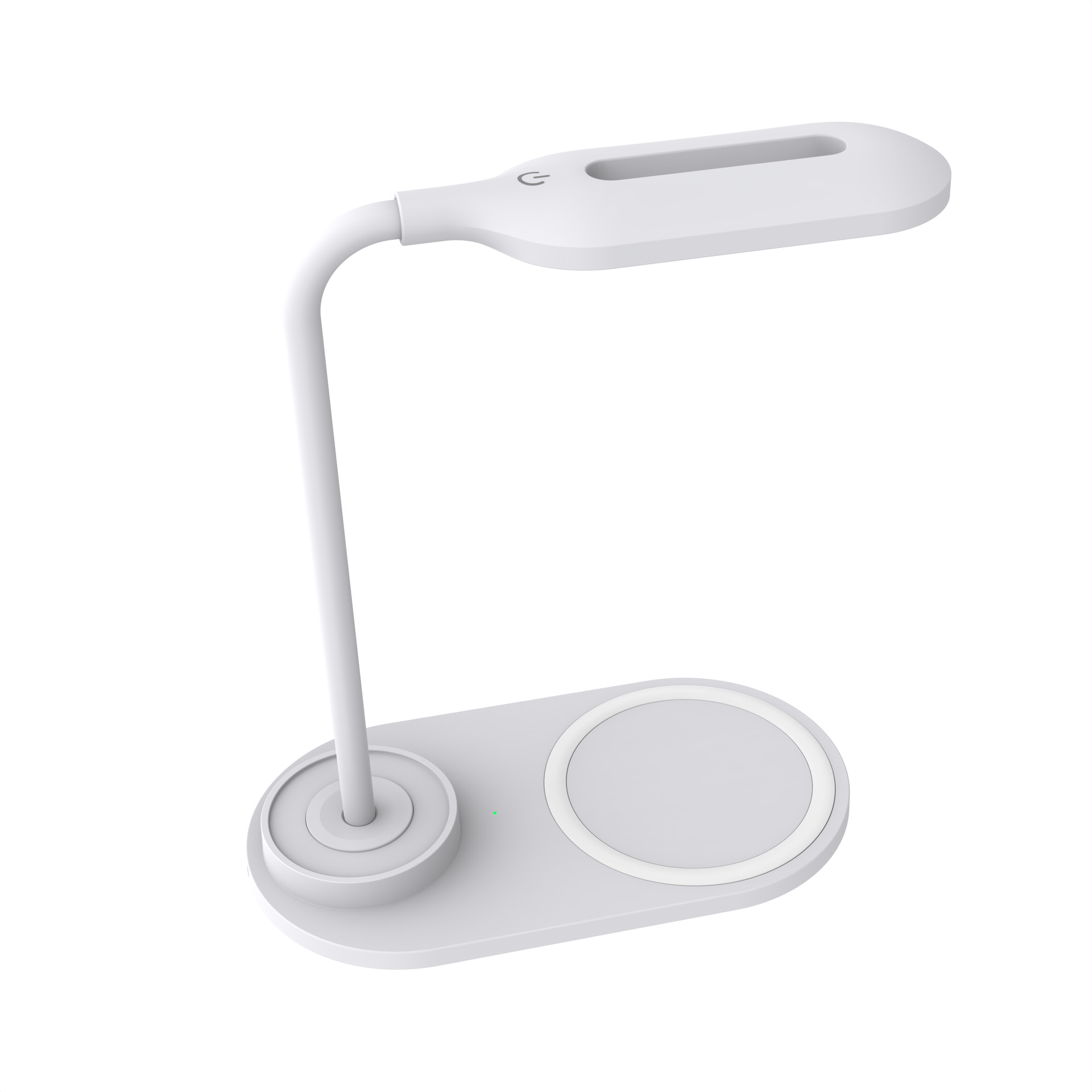 2 in 1 Table Desk lamp wireless charger adjustable LED light 10w fast wireless charger with lamp for iPhone for Samsung