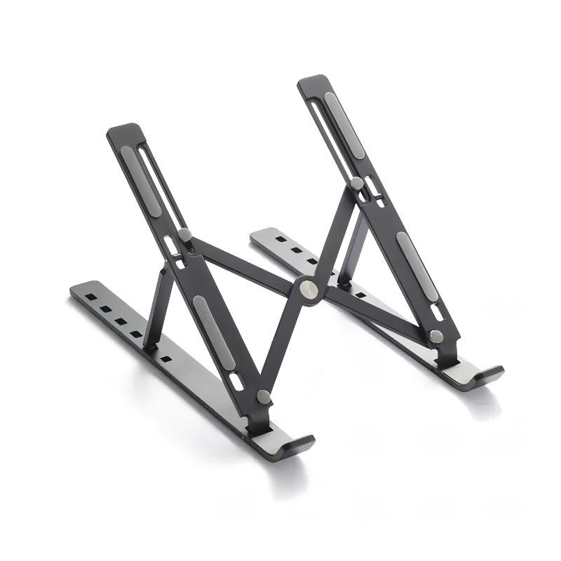Cheap Price Foldable Height Adjustable Desktop Aluminum Folding Laptop Stand